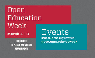 Open Education Week Events Mar 4-8. Join In!